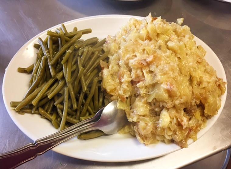 Haricots verts truffade