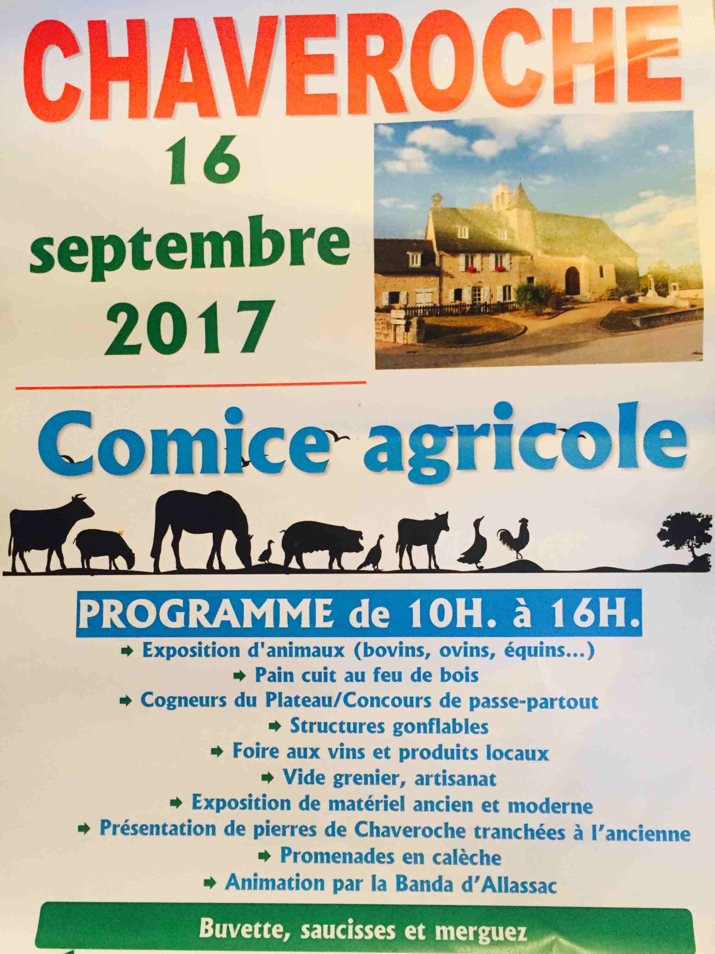 comice agricole chaveroche