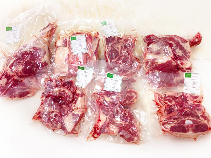 1/2 agneau sous vide