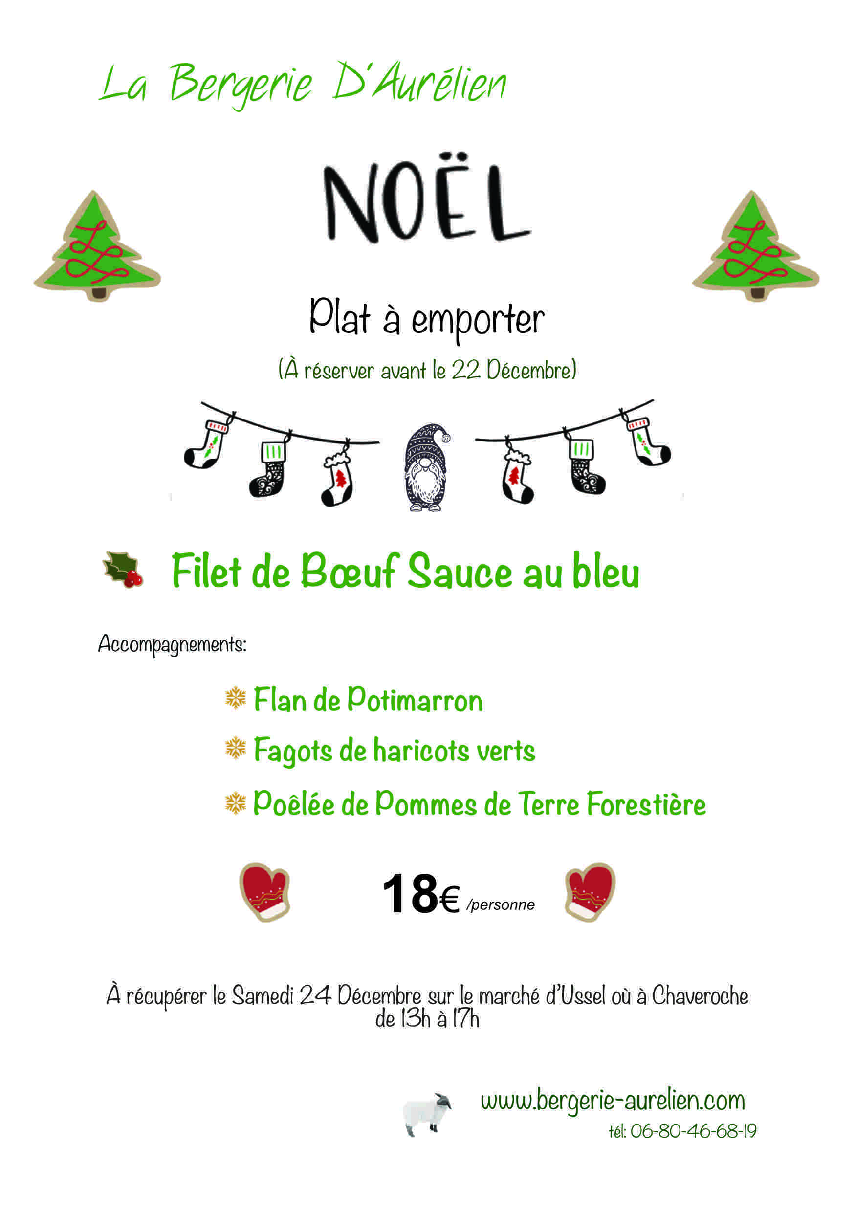 Plat de Noël