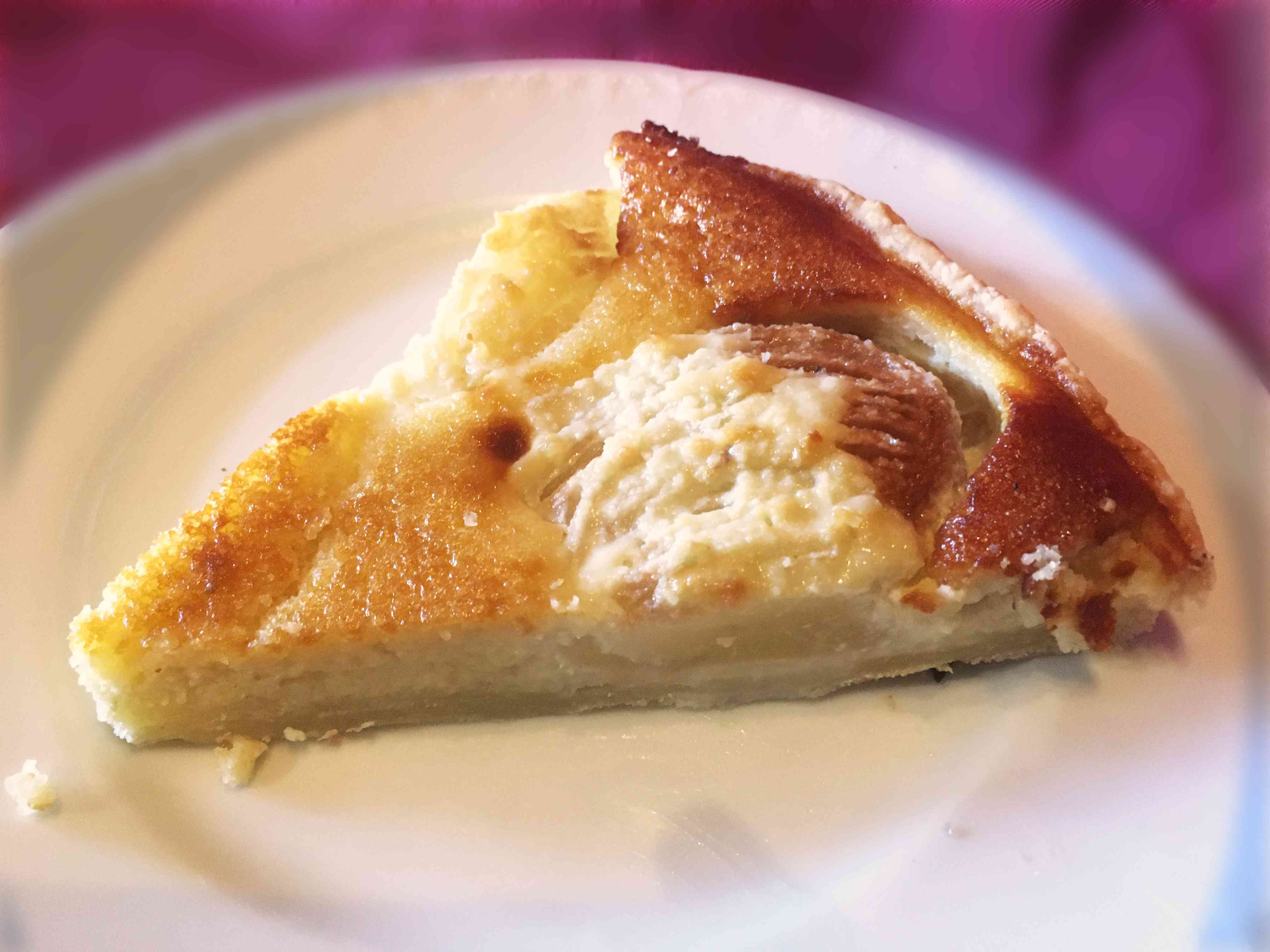 Tarte Amandine (Poire et Crème d'Amande)