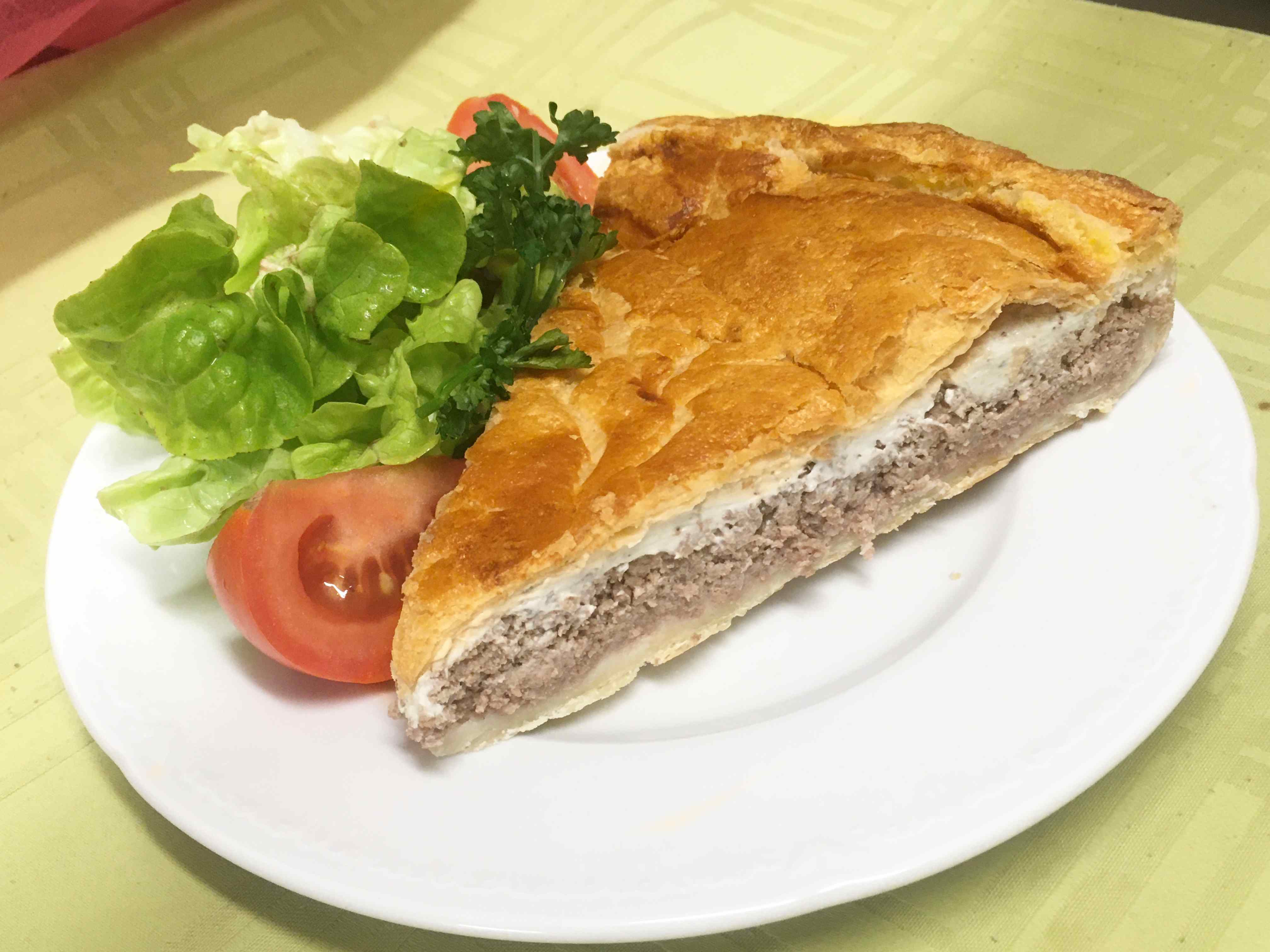 Tourte au boeuf