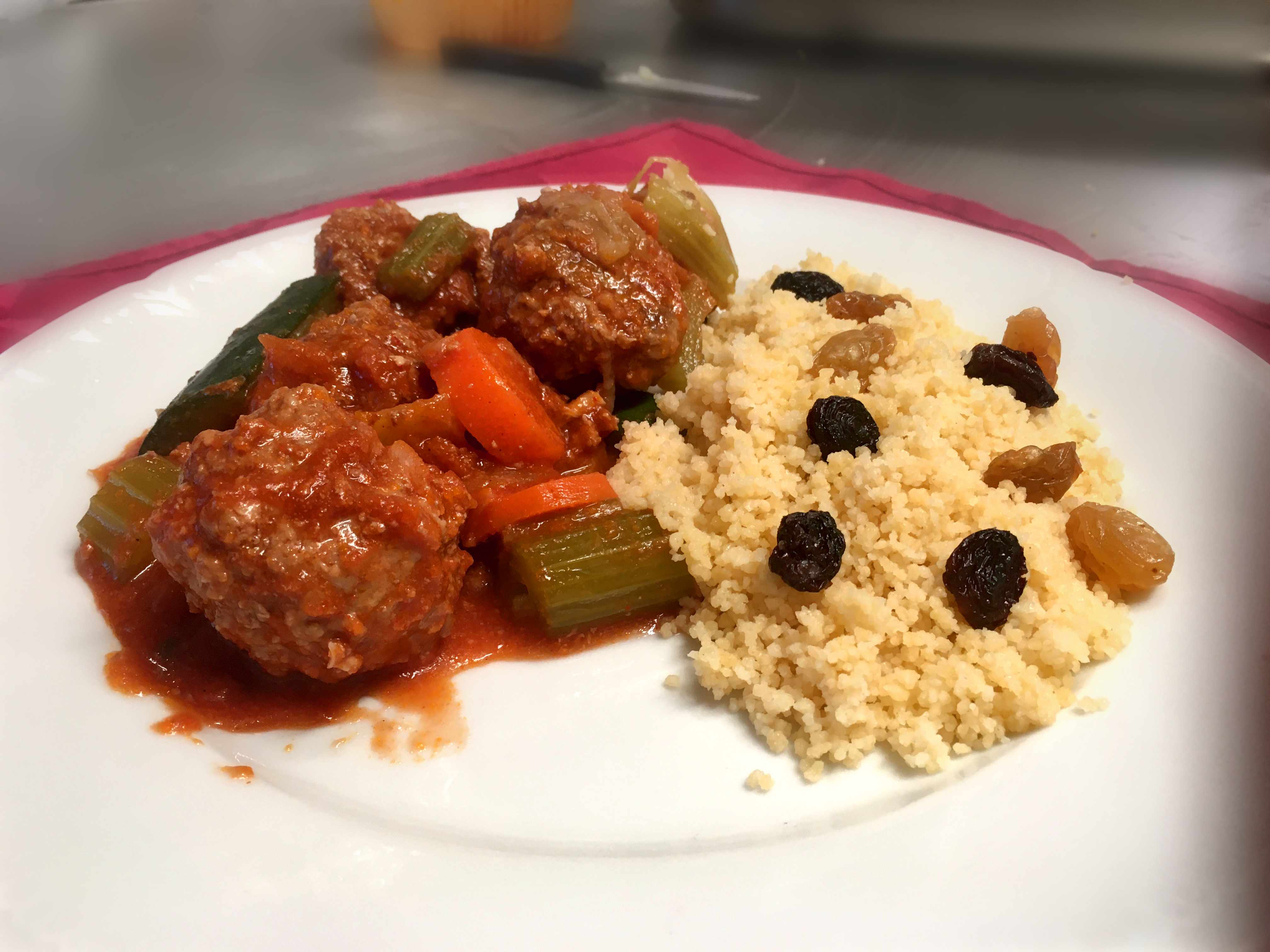Boulettes d'agneau à l'orientale