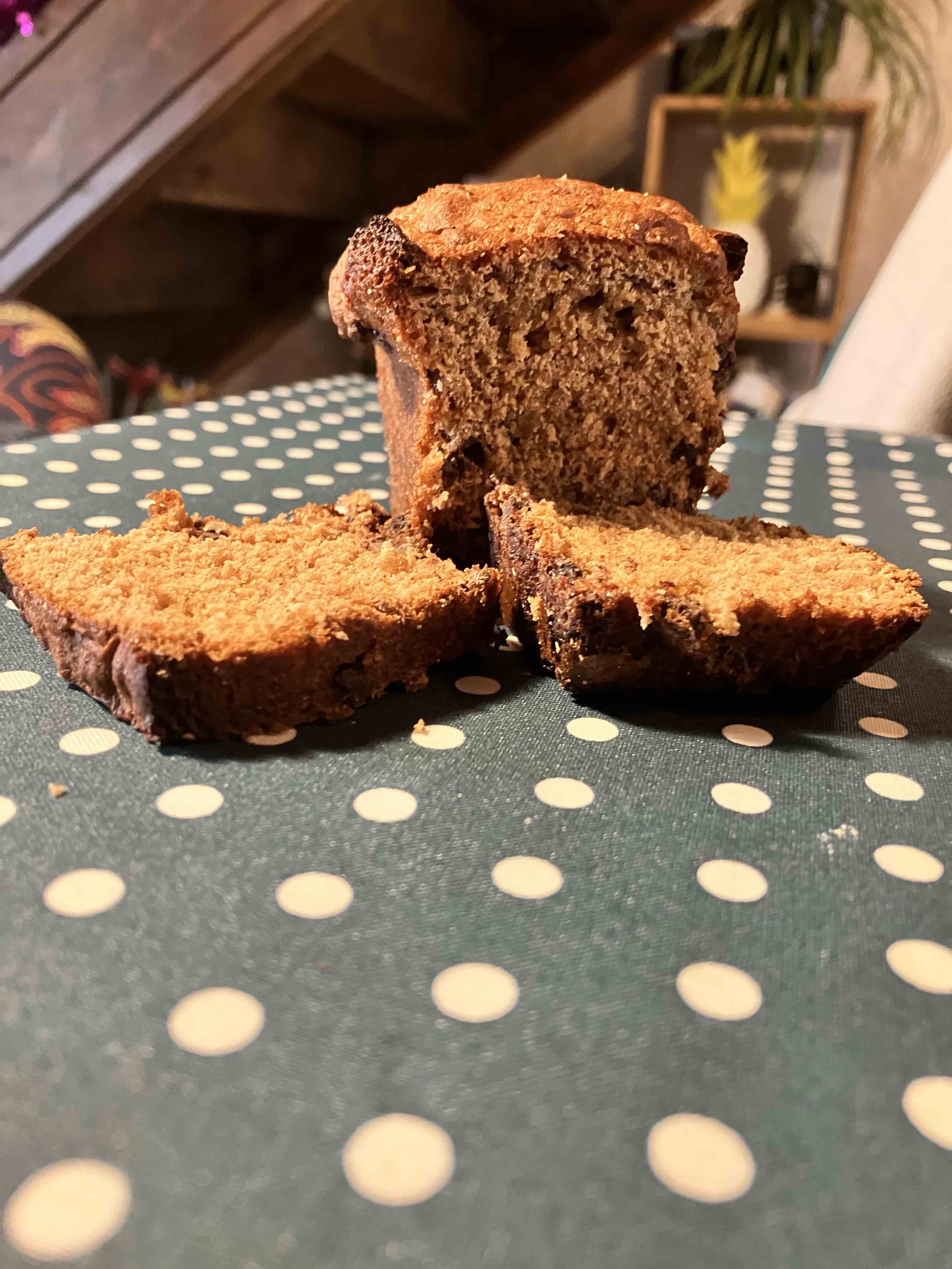 Pain d'épices aux pépites de chocolat