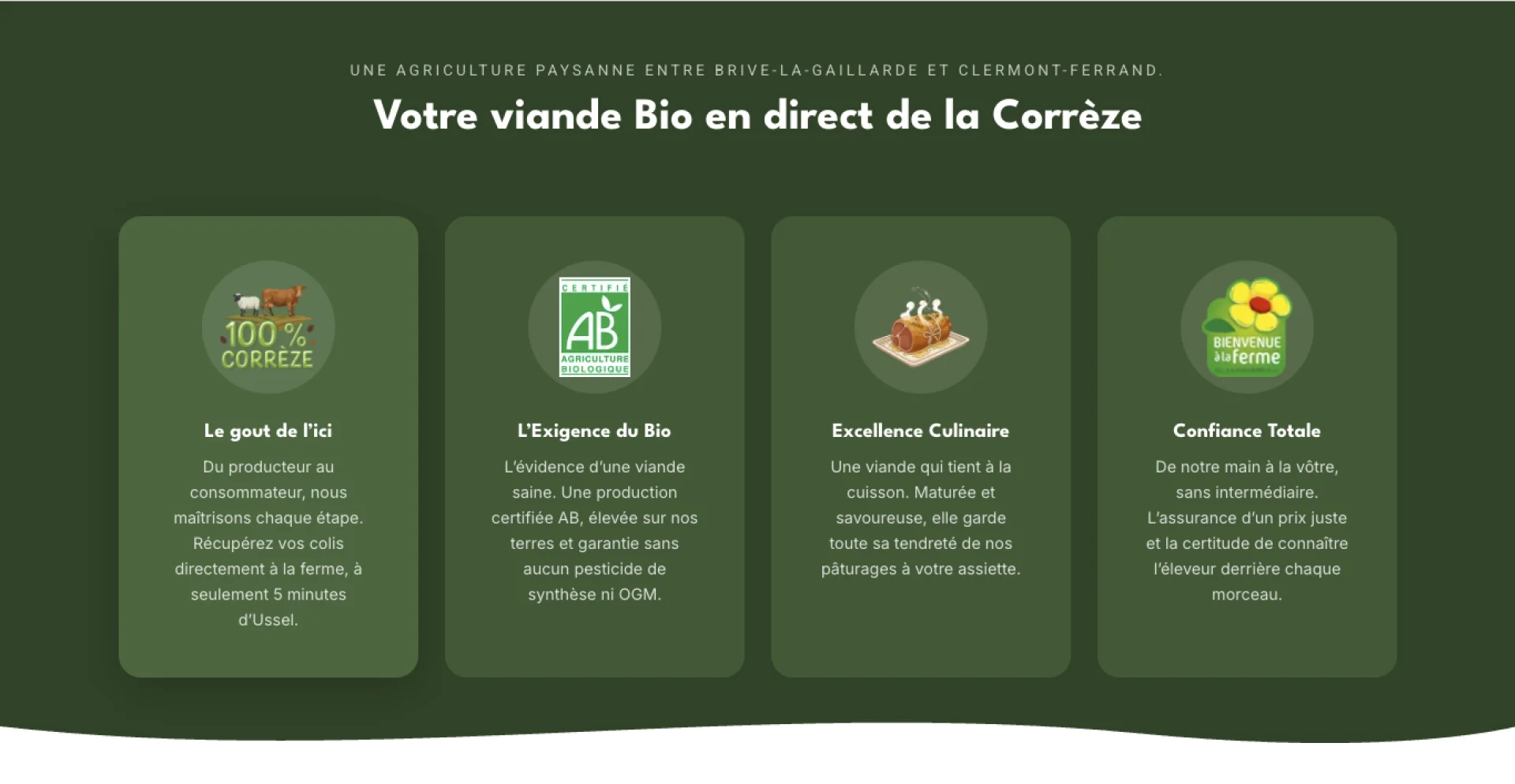 une viande Bio d'exception en Corrèze